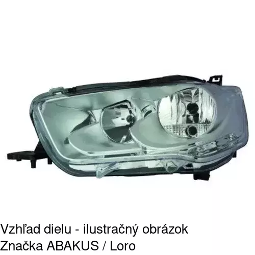 Hlavný reflektor 23B2101V /POLCAR/ - obr. 4
