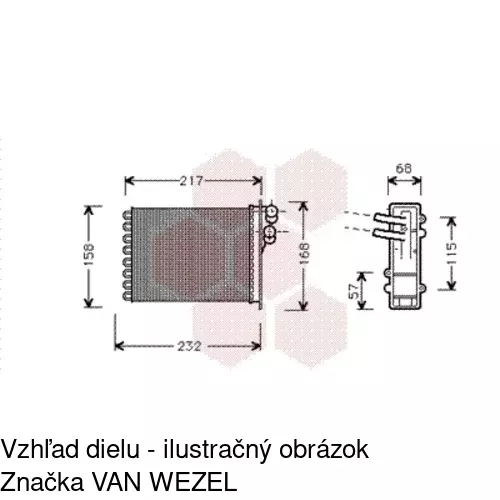Radiátory 2401N8-2 /POLCAR/ - obr. 1