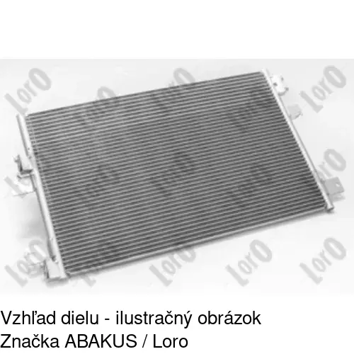 Chladiče klimatizácie 2413K8C1 /POLCAR/ - obr. 1