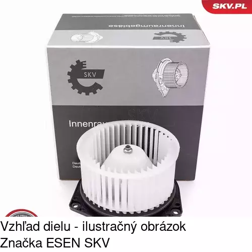 Ventilátory kúrenia 2500NU-1 /POLCAR/ - obr. 1