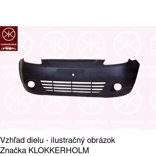 Predný nárazník 250107 /POLCAR/