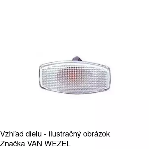 Bočná smerovka 2505196E /POLCAR/ - obr. 1