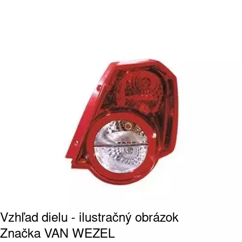Zadné svetlo 251588-E /POLCAR/ - obr. 2
