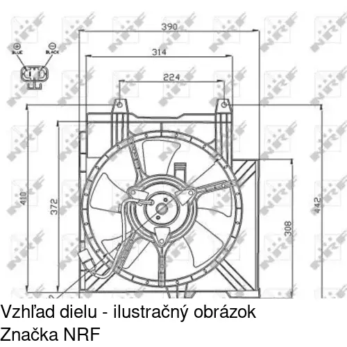 Ventilátory chladičov 270523W5 /POLCAR/ - obr. 1