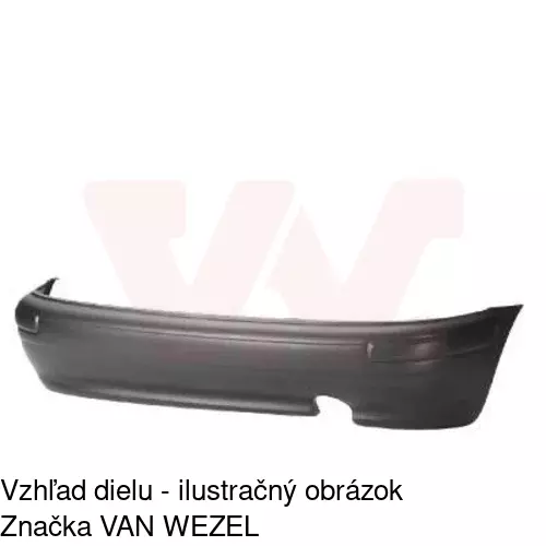 Zadný nárazník 270696-J /POLCAR/