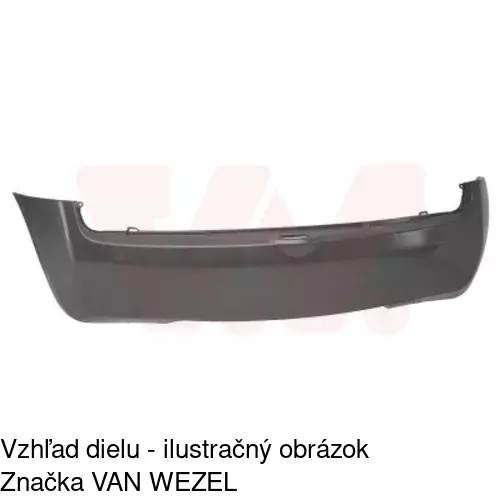 Zadný nárazník 270796-1 /POLCAR/ - obr. 1