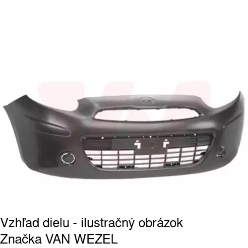 Predný nárazník POLCAR 270807-5