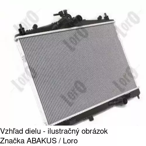 Chladiče vody 2713083X /POLCAR/ - obr. 1
