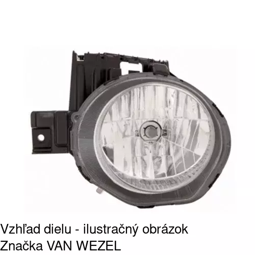 Hlavný reflektor 2713090E /POLCAR/ - obr. 4