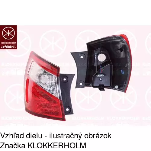 Zadné svetlo 271487-V /POLCAR/ - obr. 1