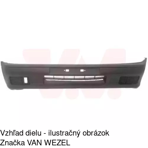 Predný nárazník POLCAR 272807