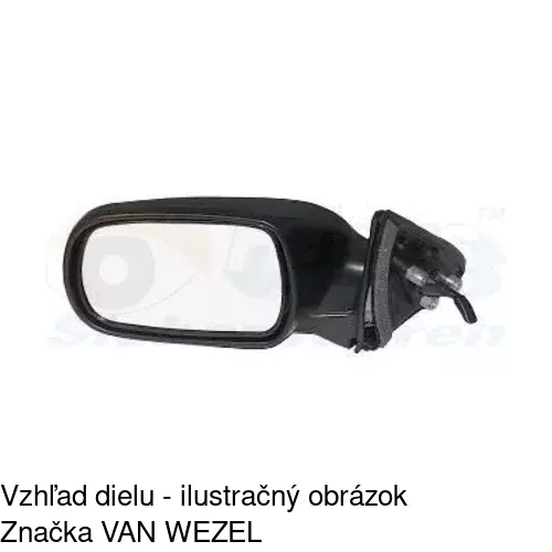 Vonkajšie zrkadlo 2728511E /POLCAR/ - obr. 2