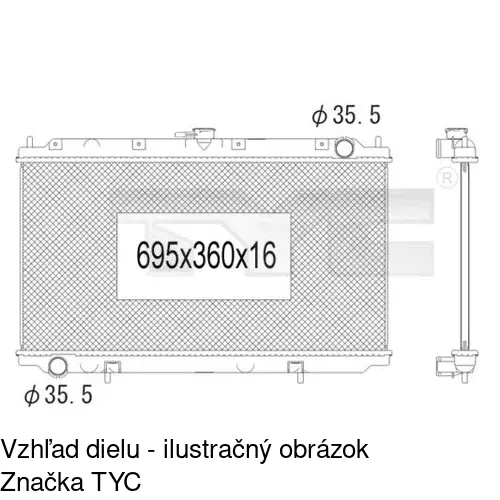 Chladiče vody POLCAR 273208-1