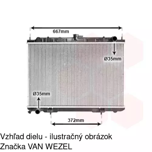 Chladiče vody 274608-5 /POLCAR/ - obr. 4
