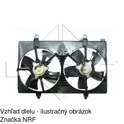 Ventilátory chladičov POLCAR 274823W1