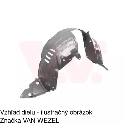 Podblatník (plast) 2759FP1T /POLCAR/ - obr. 1