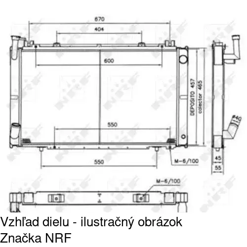 Chladiče vody POLCAR 2775085X