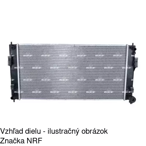 Chladiče vody POLCAR 27H1081K
