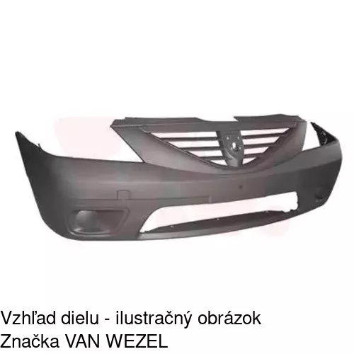 Predný nárazník 28000710 /POLCAR/ - obr. 2