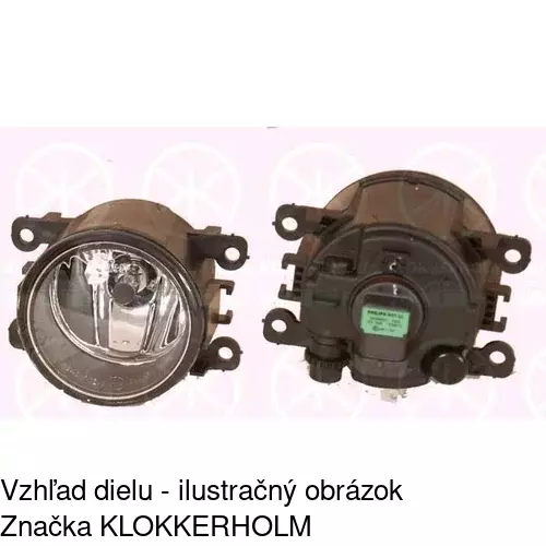 Hmlové svetlo - predné 280029-E /POLCAR/ - obr. 3