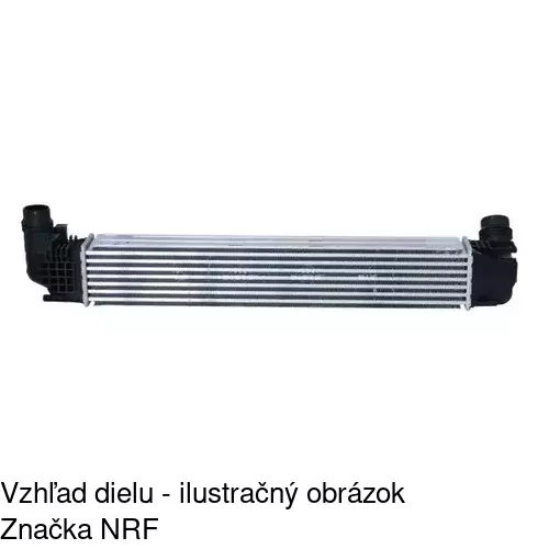 Chladiče vzduchu (Intercoolery) 2800J8-1 /POLCAR/ - obr. 2