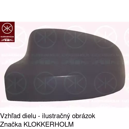 Rám vonkajšieho zrkadla 280154PM /POLCAR/ - obr. 5