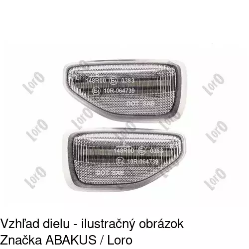 Bočná smerovka 28B1195E /POLCAR/ - obr. 5