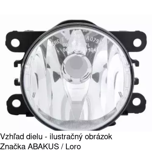 Hmlové svetlo - predné POLCAR 28M129-V