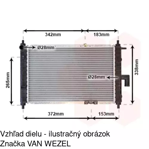 Chladiče vody 290208-3 /POLCAR/ - obr. 3