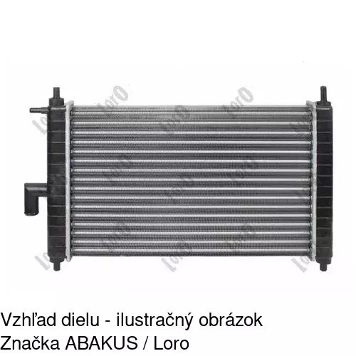 Chladiče vody 290208A3 /POLCAR/ - obr. 2