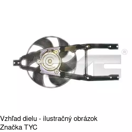 Ventilátory chladičov 300123W3 /POLCAR/ - obr. 2