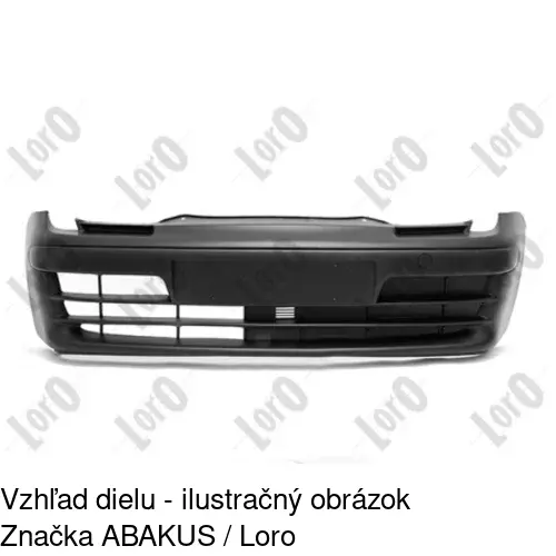Predný nárazník 300207-9 /POLCAR/ - obr. 1