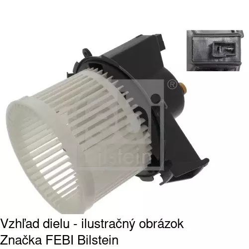 Ventilátory kúrenia 3003NU5X /POLCAR/ - obr. 1