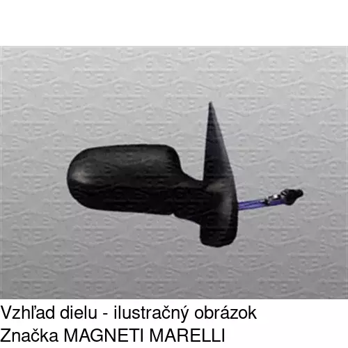 Vonkajšie zrkadlo 3005522M /POLCAR/ - obr. 1