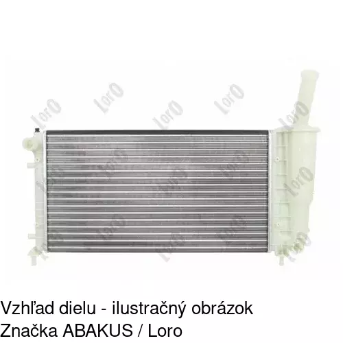Chladiče vody 302308A2 /POLCAR/ - obr. 3