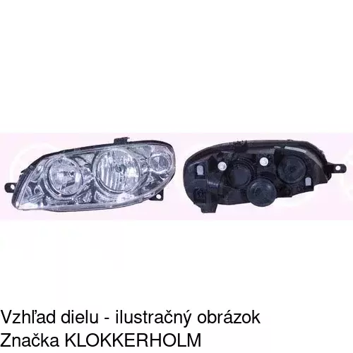 Hlavný reflektor 302310-E /POLCAR/ - obr. 3