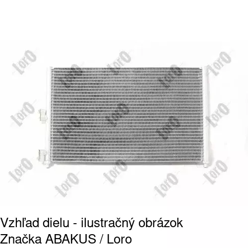 Chladiče klimatizácie 3023K8C3 /POLCAR/ - obr. 1