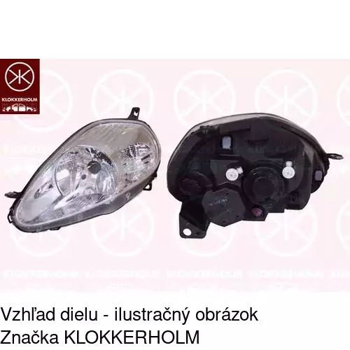 Hlavný reflektor 3024096E /POLCAR/ - obr. 2