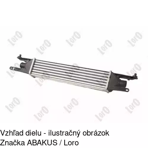 Chladiče vzduchu (Intercoolery) 3024J82X /POLCAR/ - obr. 3