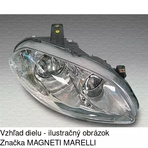 Hlavný reflektor POLCAR 302909-E