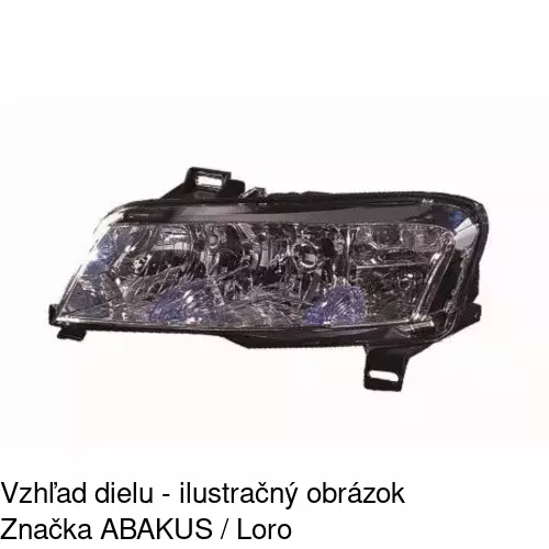 Hlavný reflektor 3030094E /POLCAR/ - obr. 4