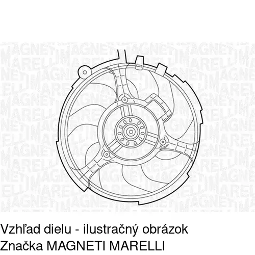 Ventilátory chladičov 303023W1 /POLCAR/ - obr. 1