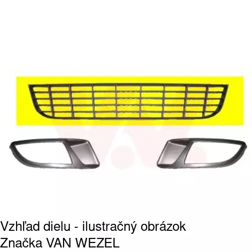 Kryt v nárazníku 303127 /POLCAR/ - obr. 1