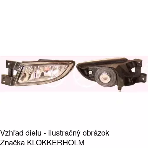 Hmlové svetlo - predné 303130-E /POLCAR/ - obr. 1