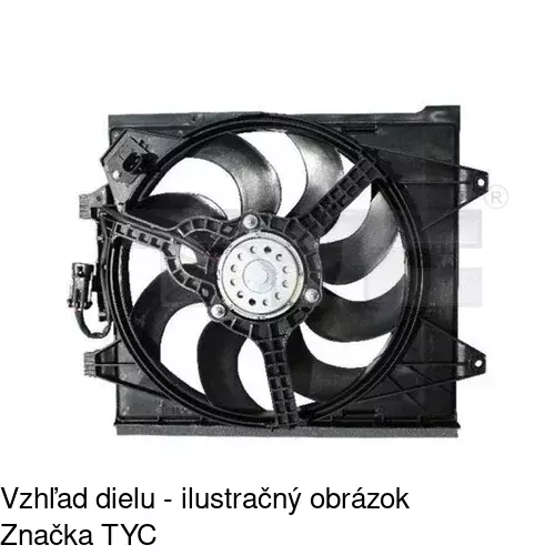 Ventilátory chladičov 303523W3-Q /POLCAR/ - obr. 1