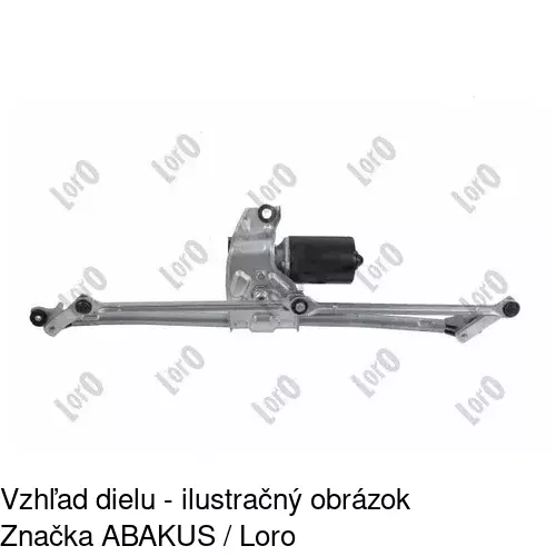 Motorček stieračov 3040SWP4 /POLCAR/ - obr. 2