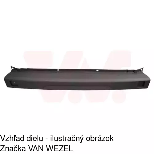 Zadný nárazník 304196 /POLCAR/ - obr. 1