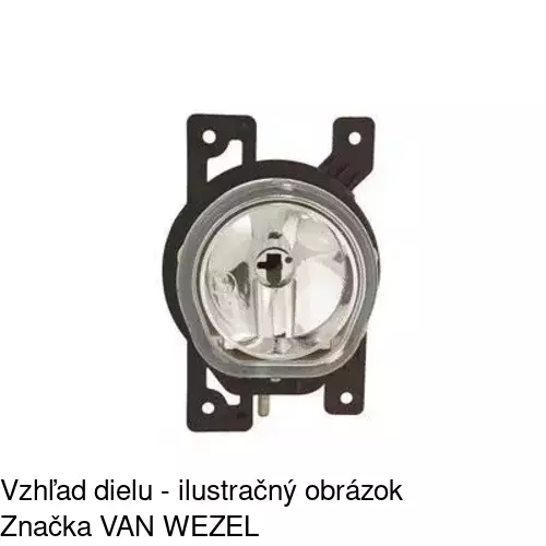 Hmlové svetlo - predné 3042290E /POLCAR/ - obr. 5