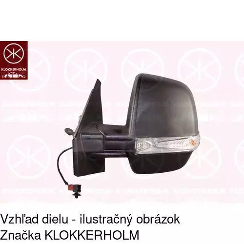 Vonkajšie zrkadlo 3042514M /POLCAR/ - obr. 1