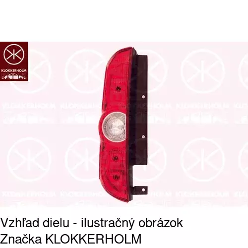 Zadné svetlo 3042872E /POLCAR/ - obr. 1